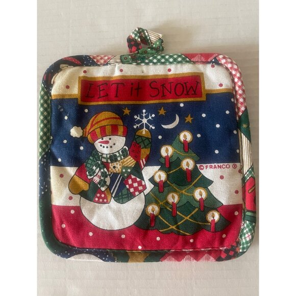 Snowmen 3  Pot Holders - Picture 6 of 9